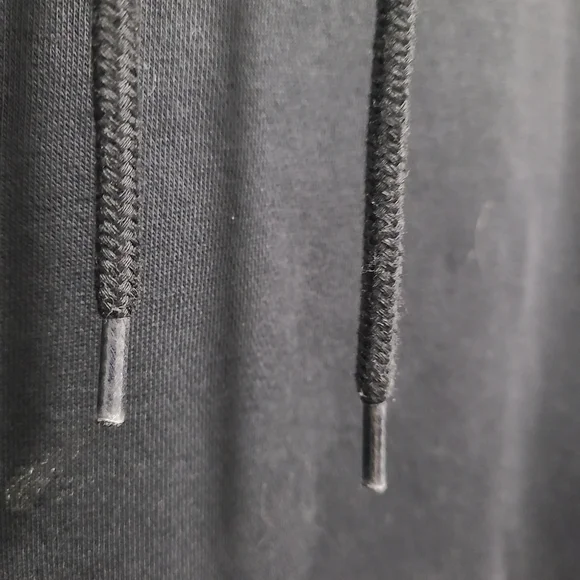 Nike Men's Hoodie in‎ Black FLAW HOLE IN FRONT SZ M - Picture 4 of 9